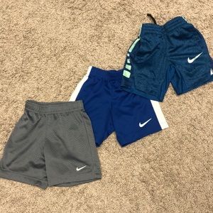 Nike shorts lot for toddler boy